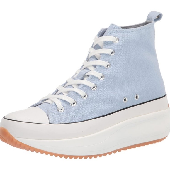 Madden Girl Womens Winnona Sneaker 7 1/2 Powder Blue - Picture 3 of 11